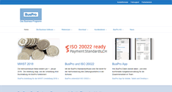 Desktop Screenshot of buspro.ch
